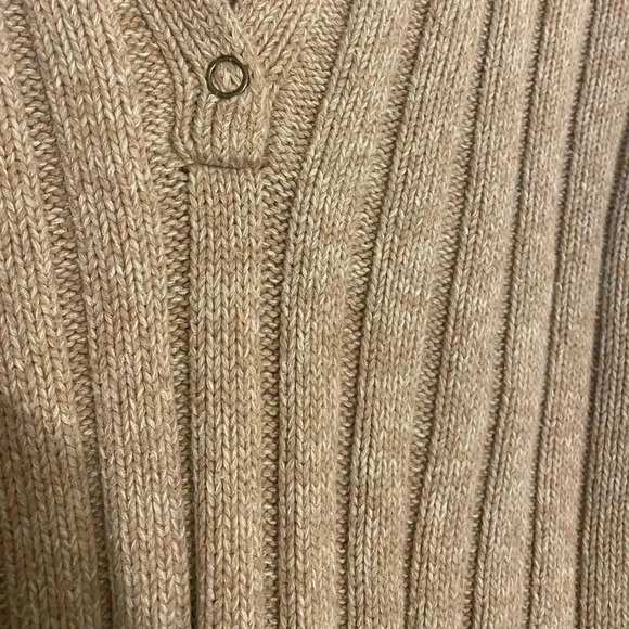 Old Navy Tan V-Neck Sweater - Picture 6 of 8